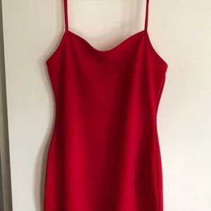Red Dress asimetrical  M FINAL PRICE❗️